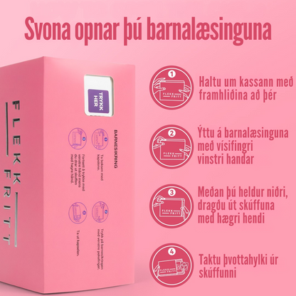 Flekkfritt 5 i 1 Þvottahylki  Petal Hearts 40 stk