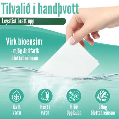 Flekkfritt Þvottaarkir  Pure Linen 50 ark <100 vask
