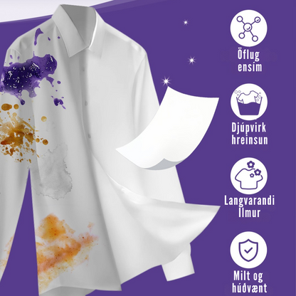 Flekkfritt Þvottaarkir  Lavender Serenity 50 ark <100 vask